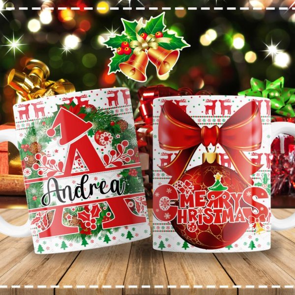 Abecedario Navidad Monos